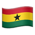 🇬🇭 flag: Ghana display on Apple